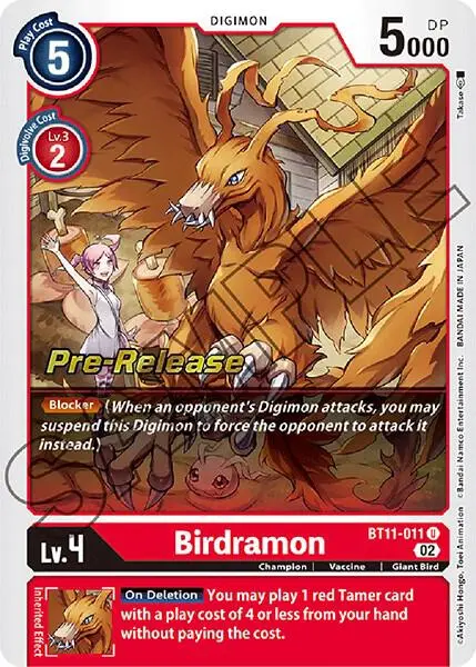 Birdramon card art