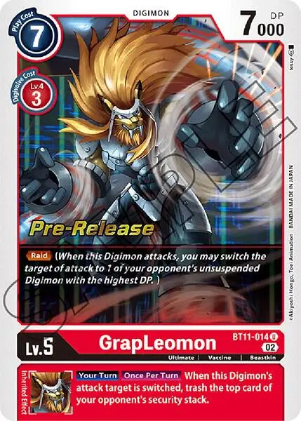GrapLeomon card art