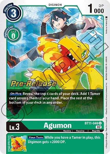 Agumon card art