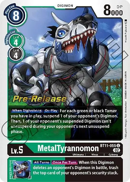 MetalTyrannomon card art