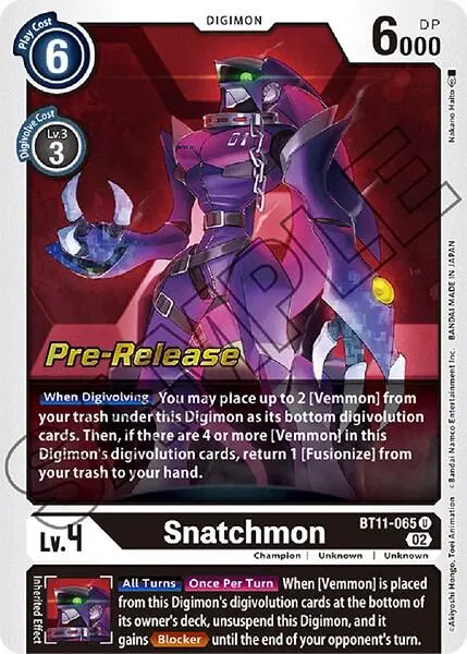 Snatchmon card art