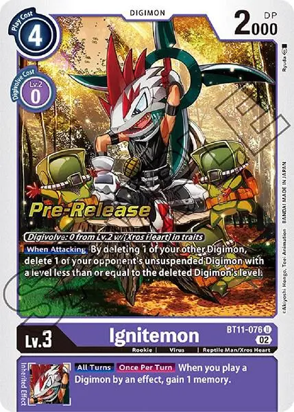 Ignitemon card art