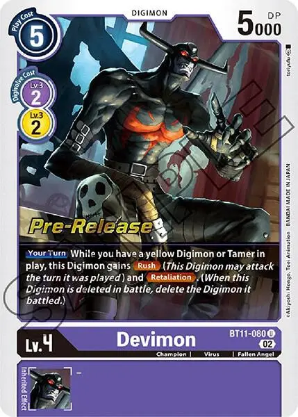 Devimon card art