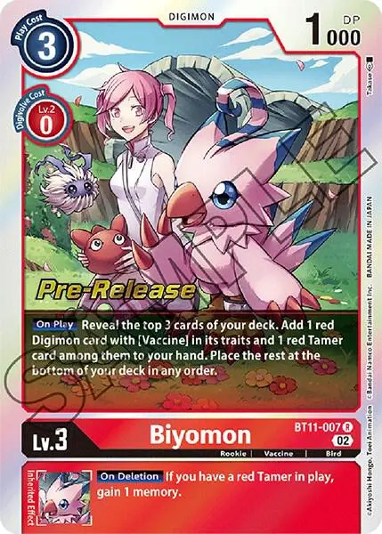 Biyomon card art