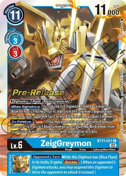ZeigGreymon card art