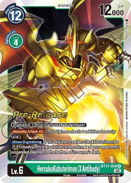 HerculesKabuterimon (X Antibody) card art