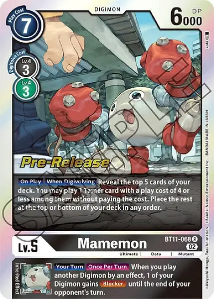 Mamemon card art