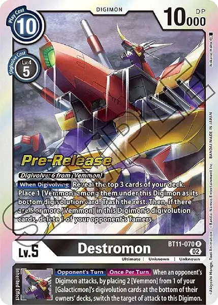 Destromon card art