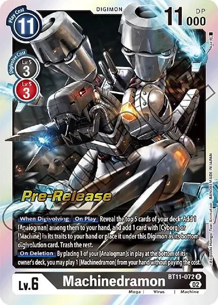Machinedramon card art