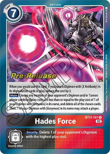 Hades Force card art