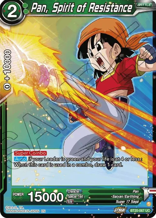 Pan, Spirit of Resistance card art