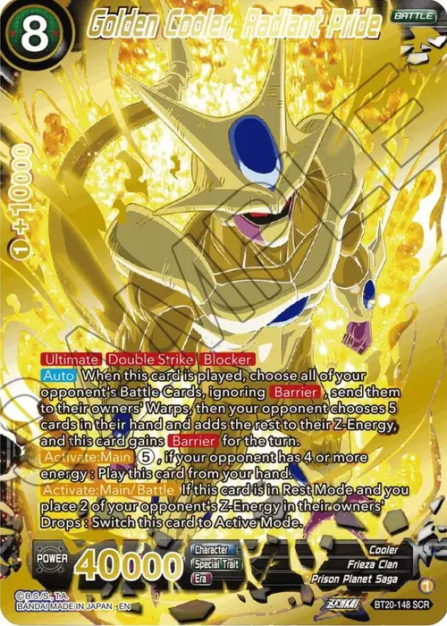 Golden Cooler, Radiant Pride (SCR) card art