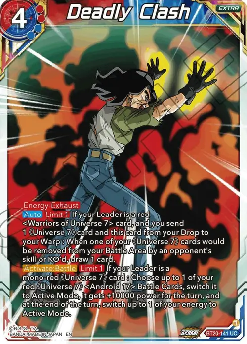 Deadly Clash card art