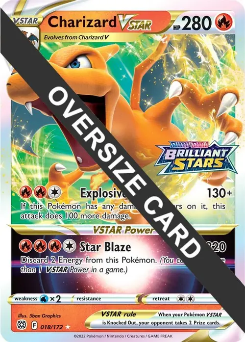 Charizard VSTAR card art