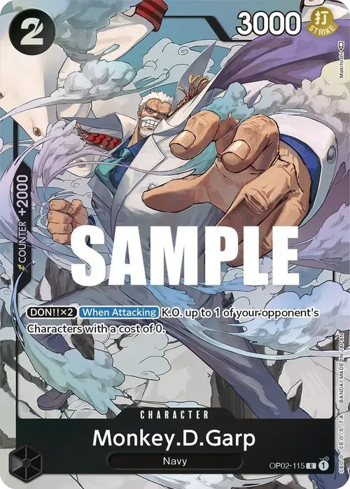 Monkey.D.Garp (115) (Alternate Art) card art