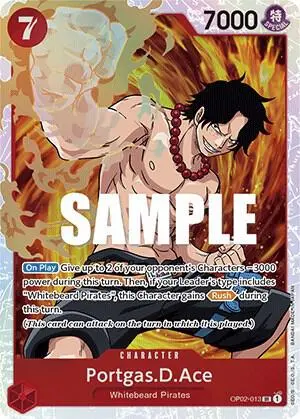 Portgas.D.Ace card art