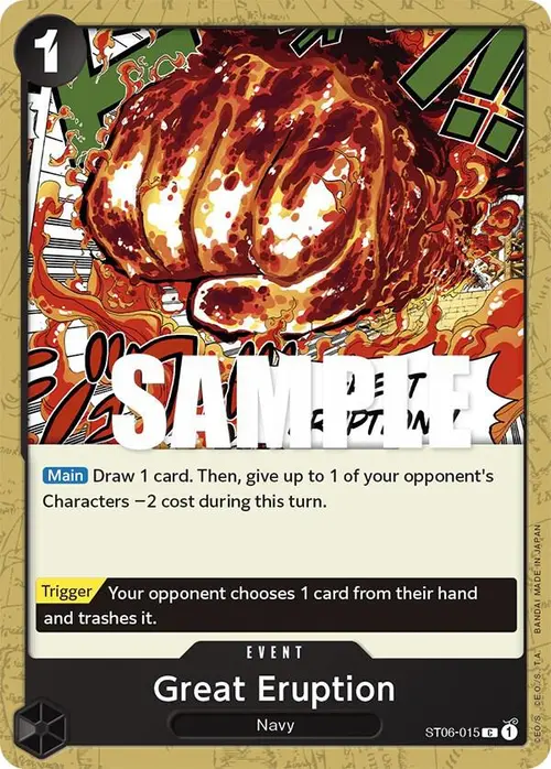 Great Eruption card art