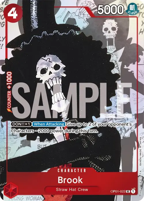 Brook - OP01-022 (Alternate Art) card art