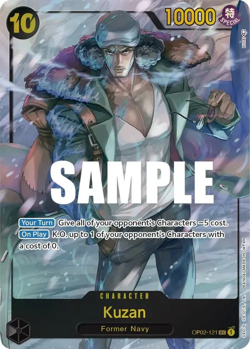 Kuzan (121) (Alternate Art) card art
