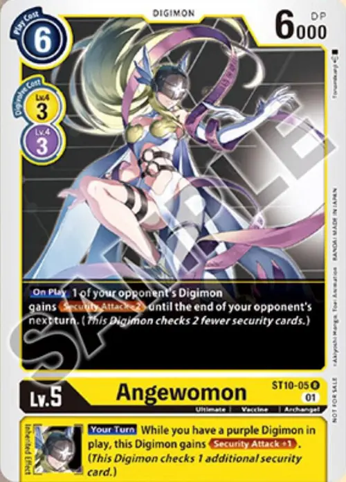 Angewomon (Tamer Goods Set Angewomon & LadyDevimon) card art