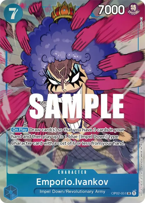 Emporio.Ivankov (051) (Alternate Art) card art