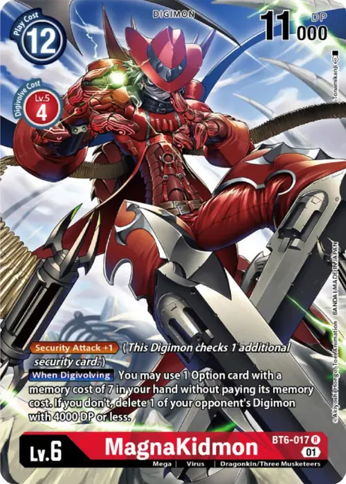 MagnaKidmon (Digimon Card Game Deck Box Set) card art