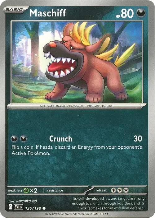 Maschiff - 136/198 card art