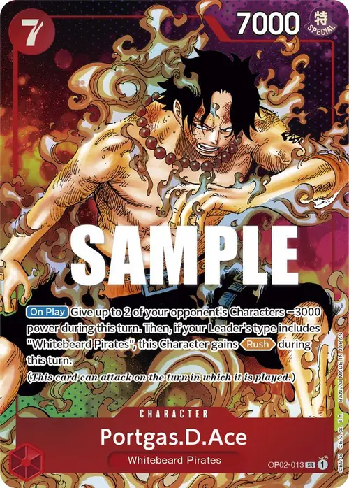 Portgas.D.Ace (Parallel) card art