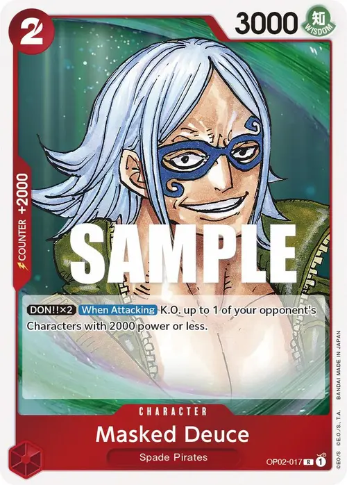 Masked Deuce card art