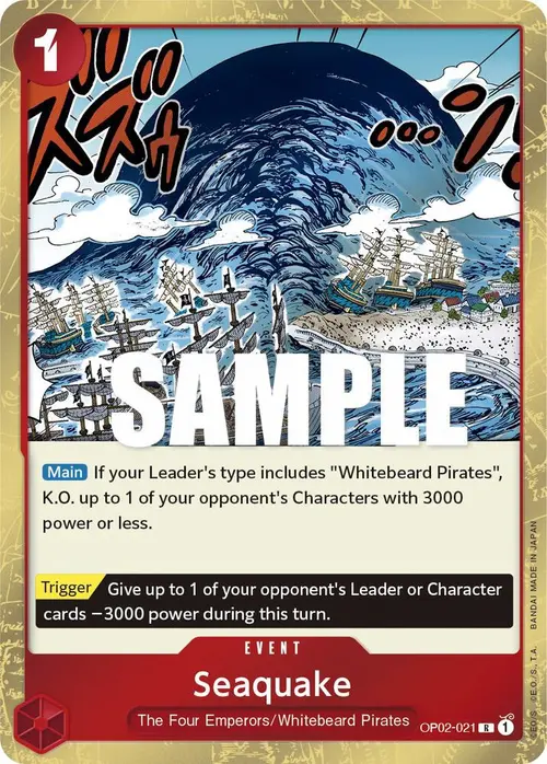 Seaquake card art