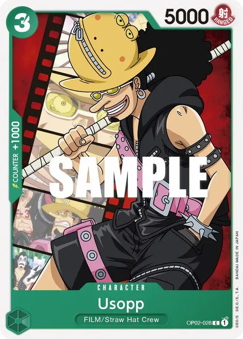 Usopp card art