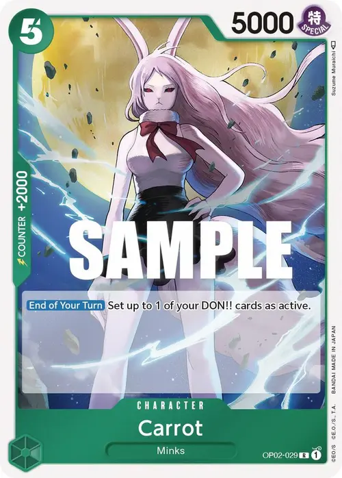 Carrot card art