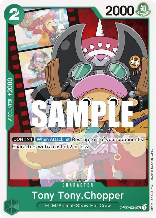 Tony Tony.Chopper card art