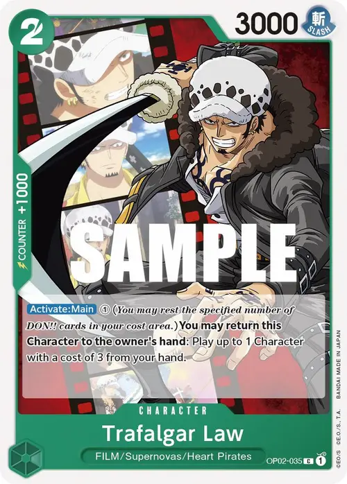 Trafalgar Law card art