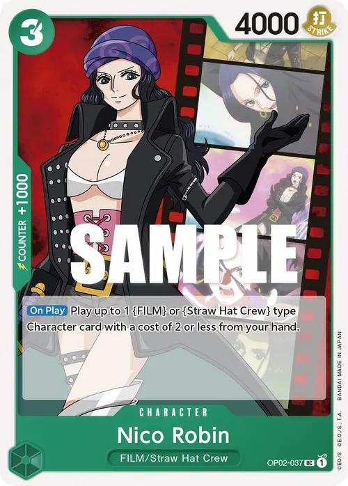 Nico Robin card art