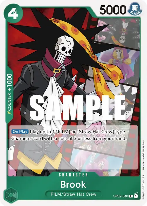 Brook card art