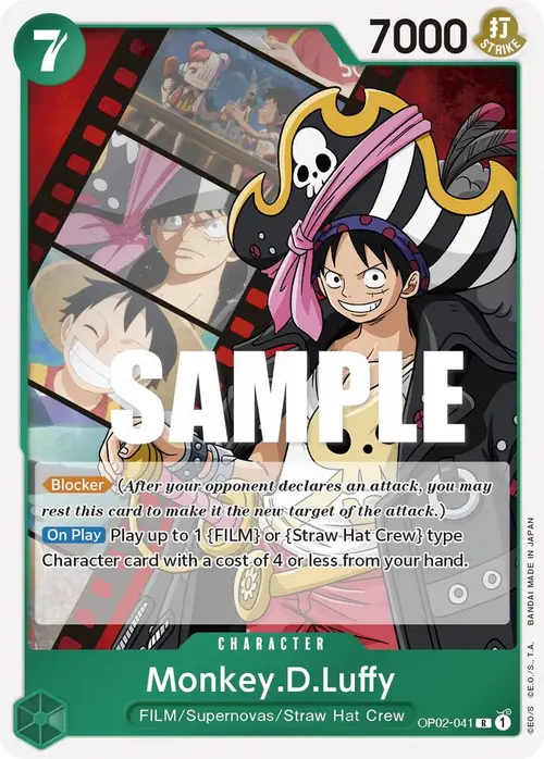 Monkey.D.Luffy (041) card art