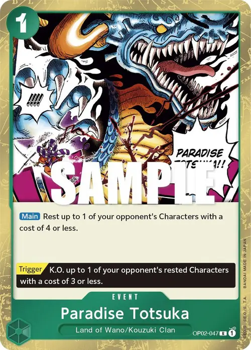 Paradise Totsuka card art