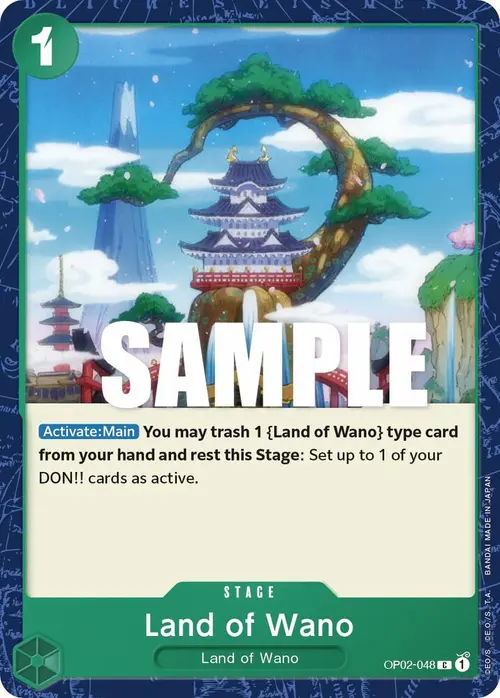 Land of Wano card art