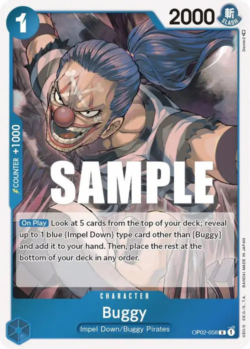 Buggy card art