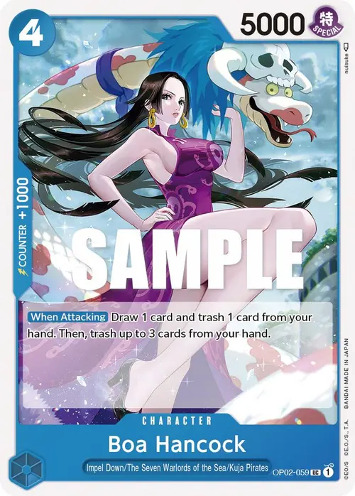 Boa Hancock card art