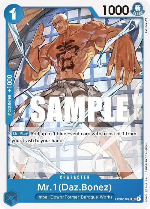 Mr.1 (Daz.Bonez) card art
