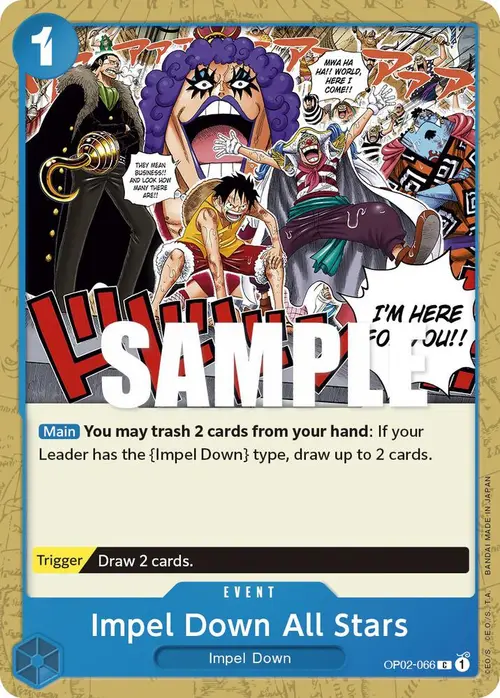 Impel Down All Stars card art