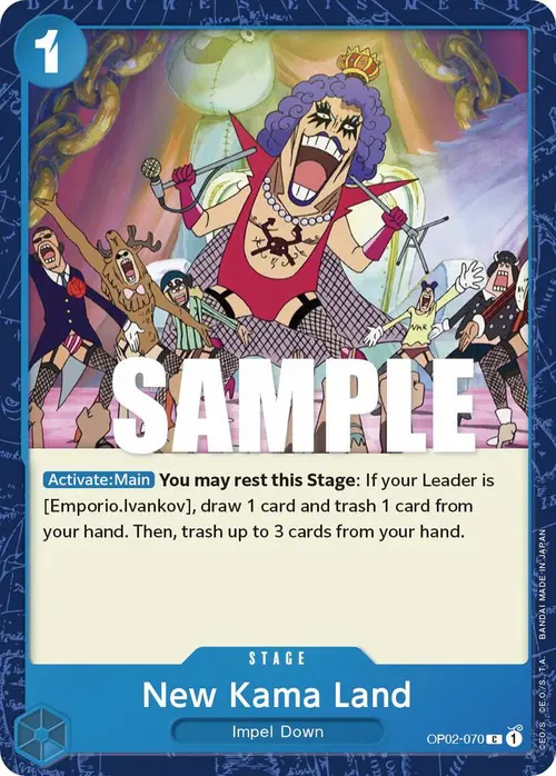 New Kama Land card art