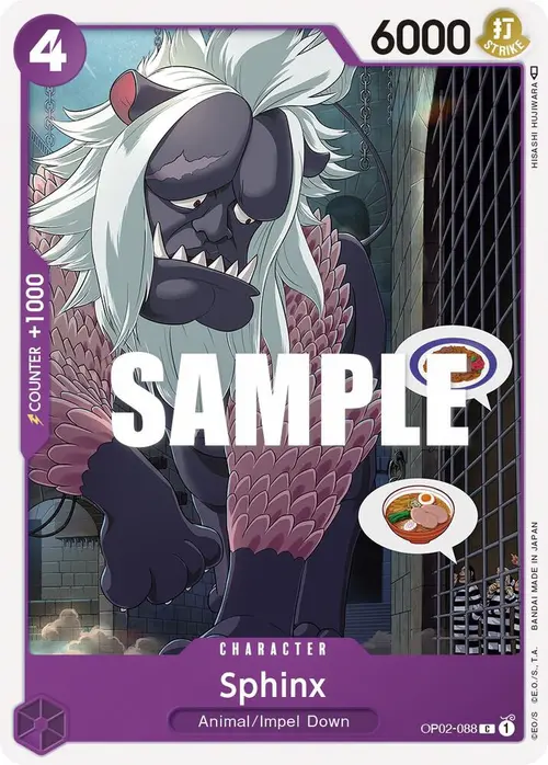 Sphinx card art