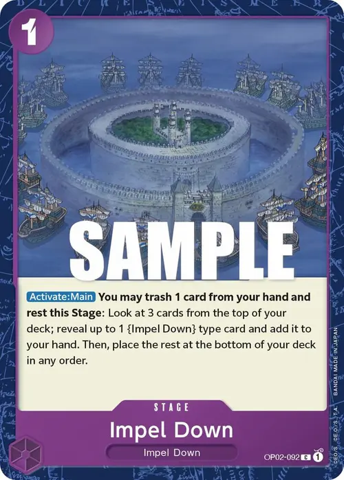 Impel Down card art
