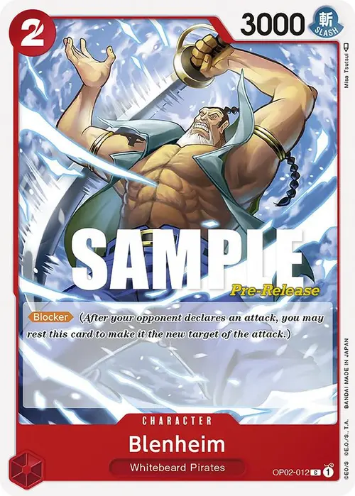 Blenheim card art