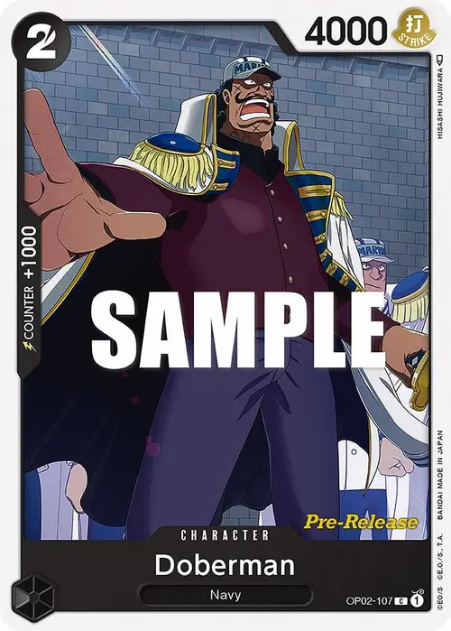 Doberman card art