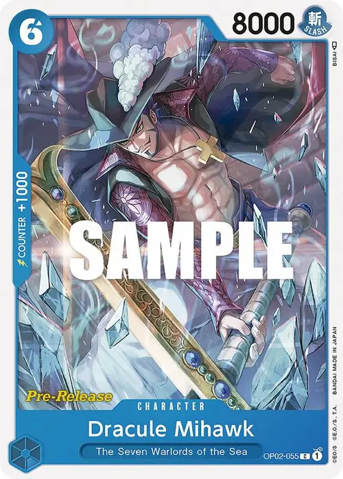 Dracule Mihawk card art