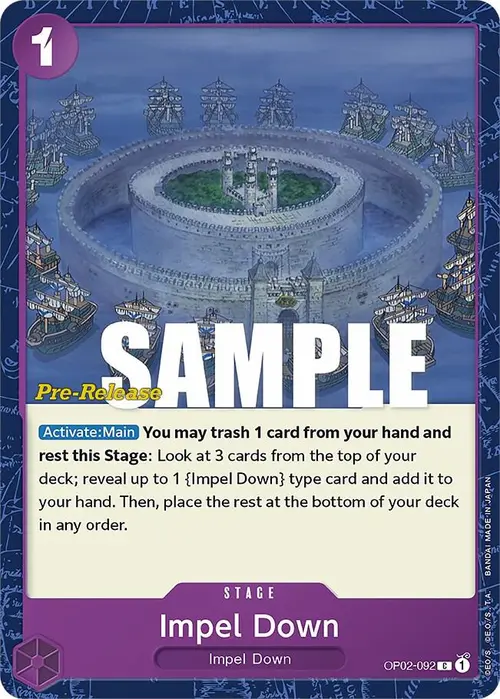 Impel Down card art